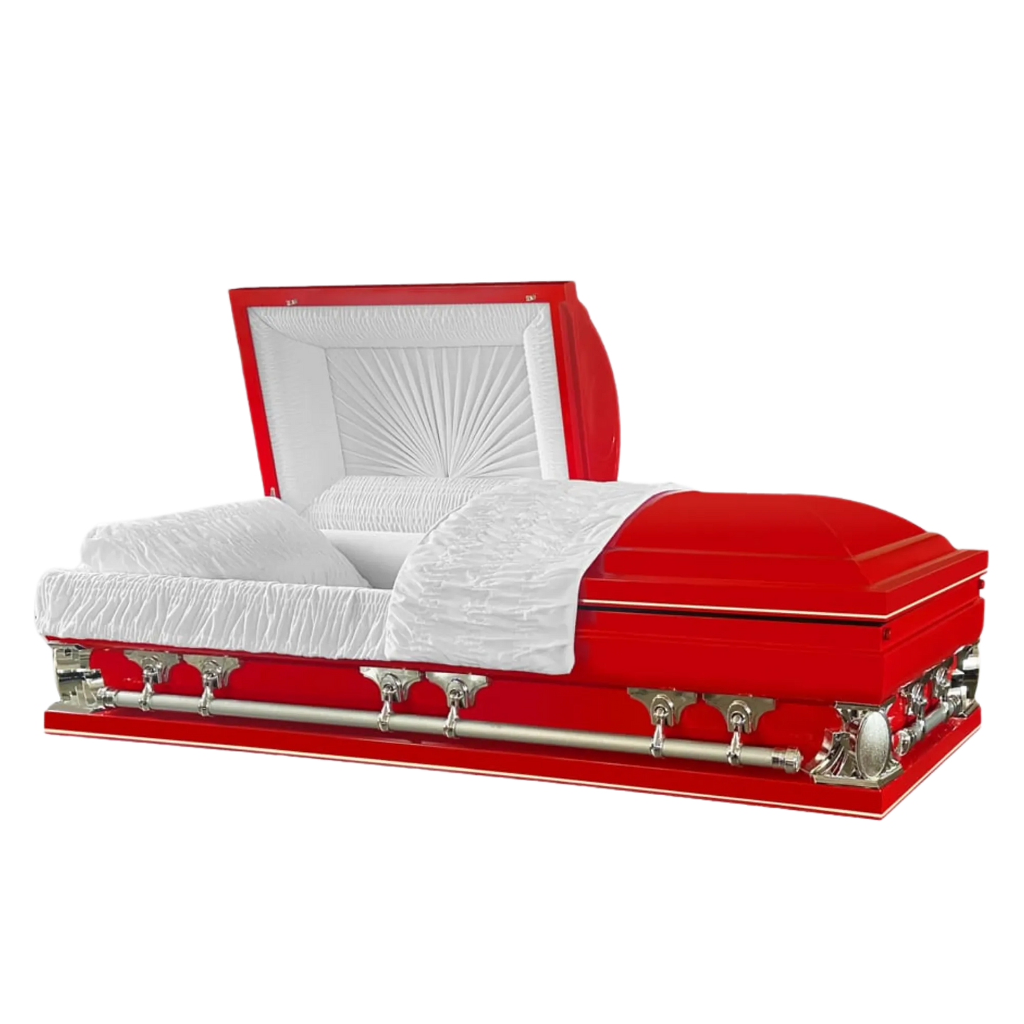 Summit XL (29-44 in.)| Red Oversized Casket