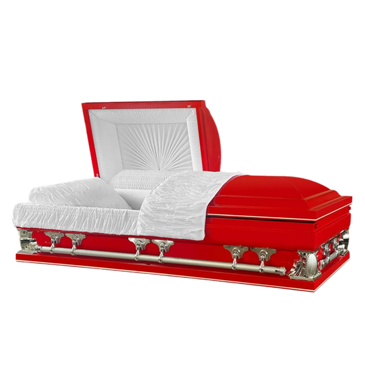 Summit XL (29-44 in.)| Red Oversized Casket