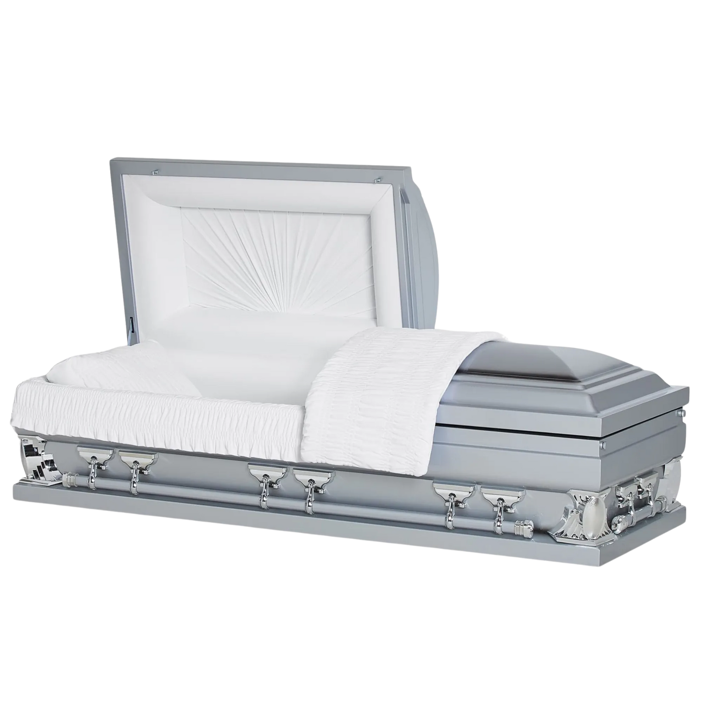Summit XL (29-44 in.)| Silver Oversize Casket