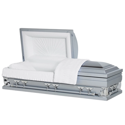 Summit XL (29-44 in.)| Silver Oversize Casket