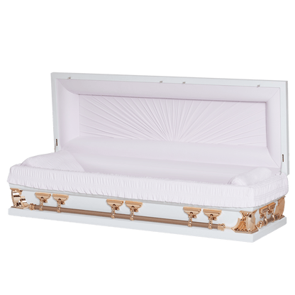 Summit XL (29-44 in.)| White Oversized Casket