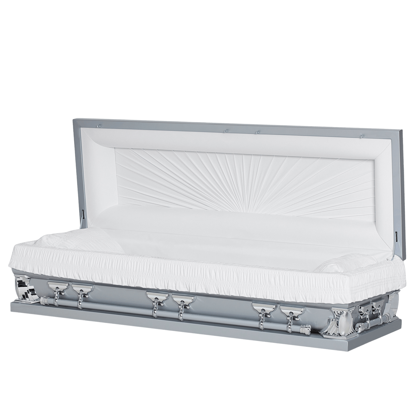 Summit XL (29-44 in.)| Silver Oversize Casket