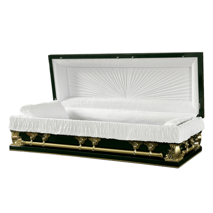 Summit XL (29-44 in.) | Green Oversize Casket