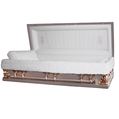 Summit XL (29-44 in.)| Champagne Gold Oversized Casket