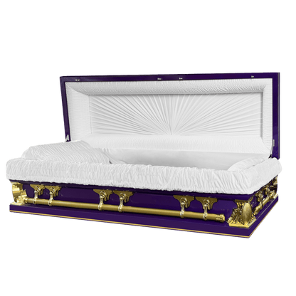 Summit XL (29-44 in.)| Purple Oversized Casket