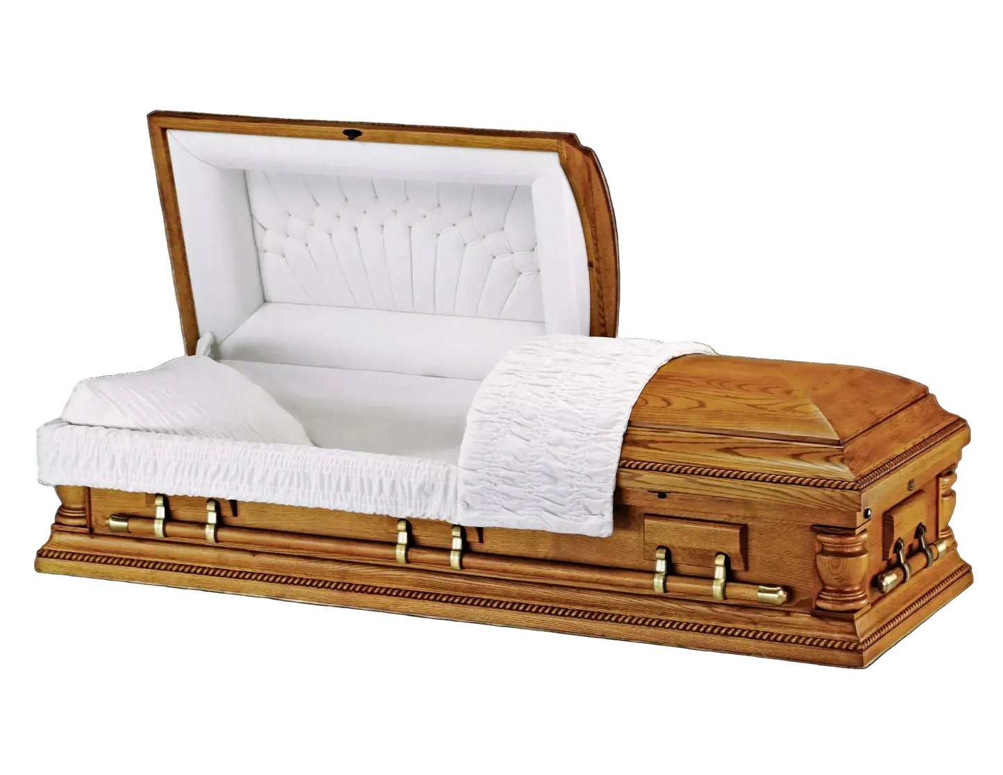 Townsend (Oak) | Oak Casket with Satin Finish