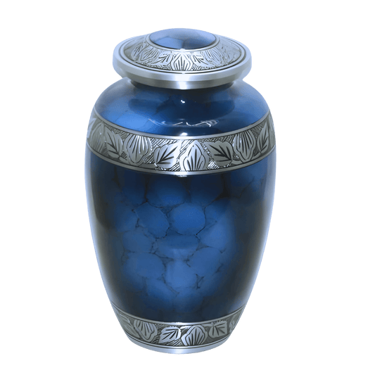 XL Cremation Urn - Dark Blue