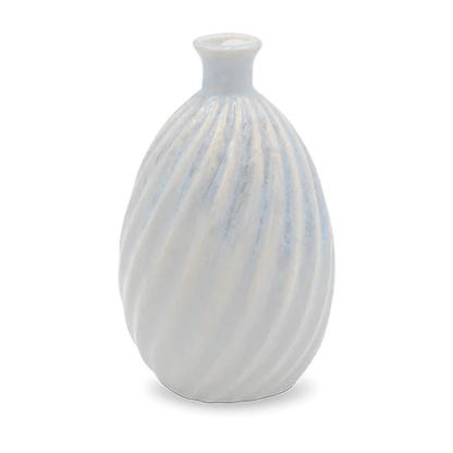 Twist Vase (Ice) – Made with Solidified Cremains
