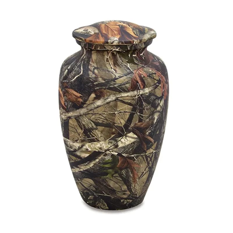 Hydro-Painted Pet Urns - Woodland Camo