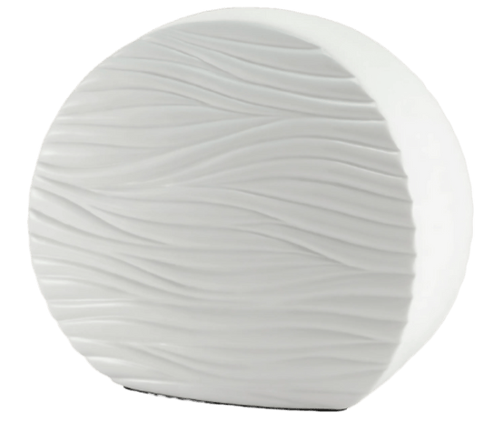 Windham Soft Waves Gloss White Adult Urn