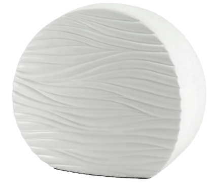 Windham Soft Waves Gloss White Adult Urn