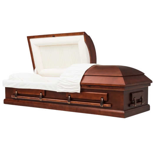 Wilton Premium (Poplar) | Poplar Wood Casket