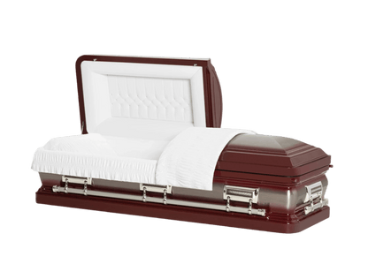 Adams Series | Wineberry Steel Casket