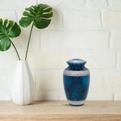 Cremation Urn - Dark Blue