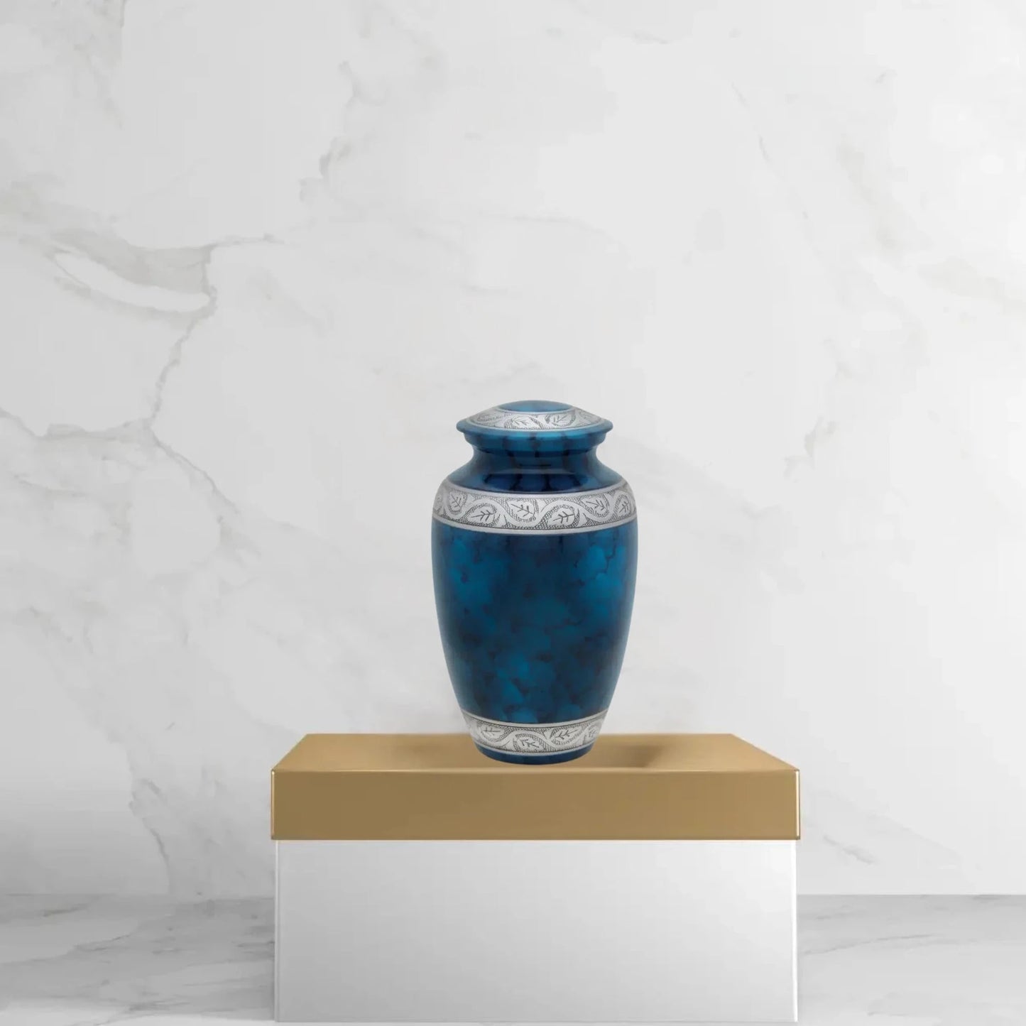 Cremation Urn - Dark Blue