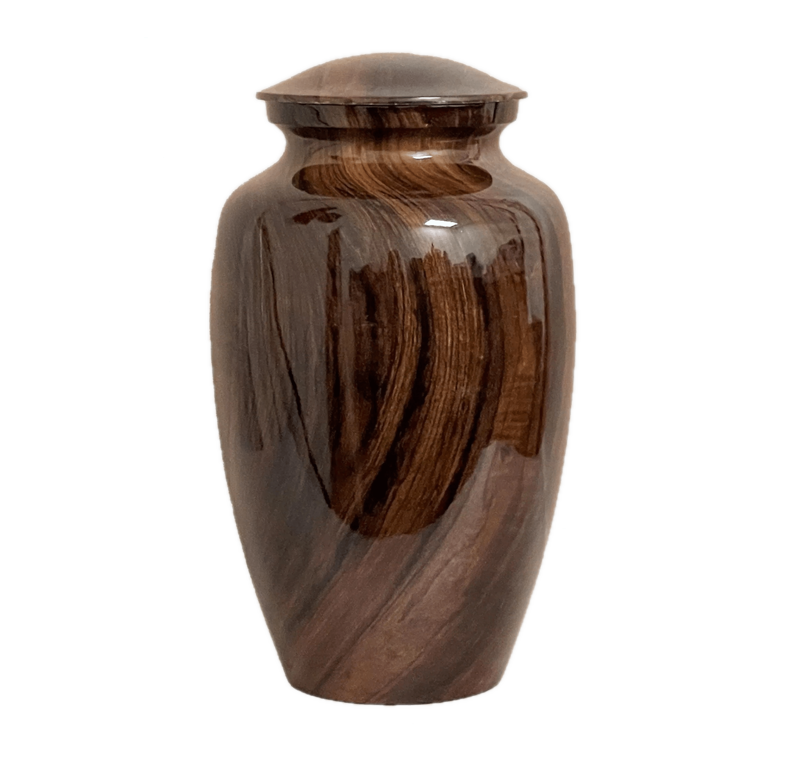 Hydro Painted Cremation Urn - Adult Brazilian Rosewood Cremation Urn ...