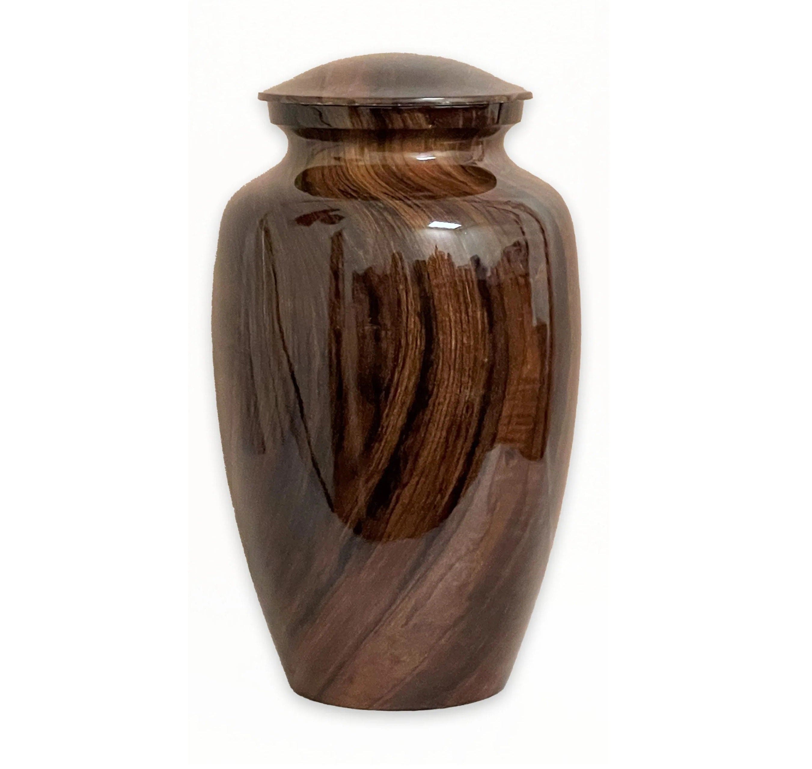 Hydro Painted Cremation Urn - Adult Brazilian Rosewood Cremation Urn ...