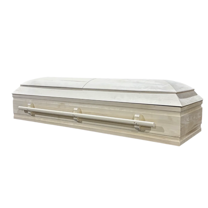 Abraham Poplar Wood Casket