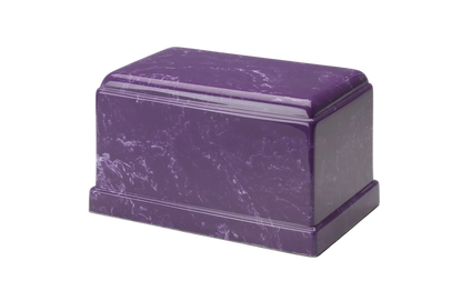Legacy Marble Cremation Urn | Purple Marble Urn