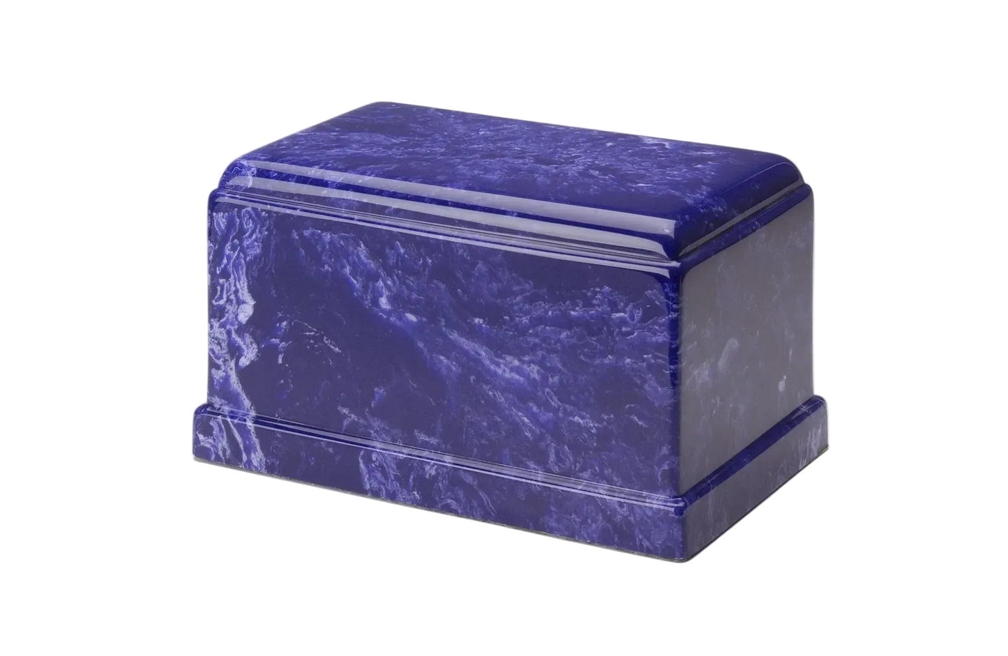 Legacy Marble Cremation Urn | Cobalt Marble Urn