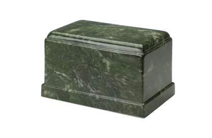 Legacy Marble Cremation Urn | Emerald Marble Urn