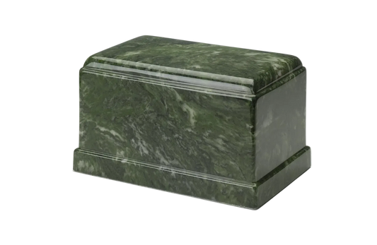 Legacy Marble Cremation Urn | Emerald Marble Urn