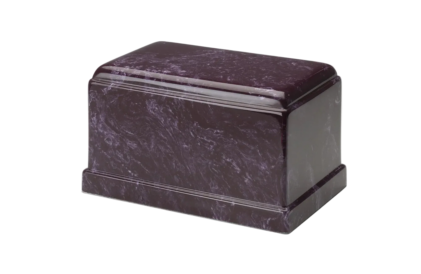 Legacy Marble Cremation Urn | Merlot Marble Urn