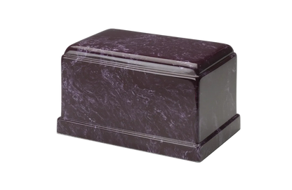 Legacy Marble Cremation Urn | Merlot Marble Urn