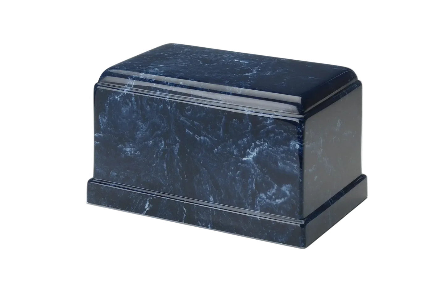 Legacy Marble Cremation Urn | Navy Blue Marble Urn