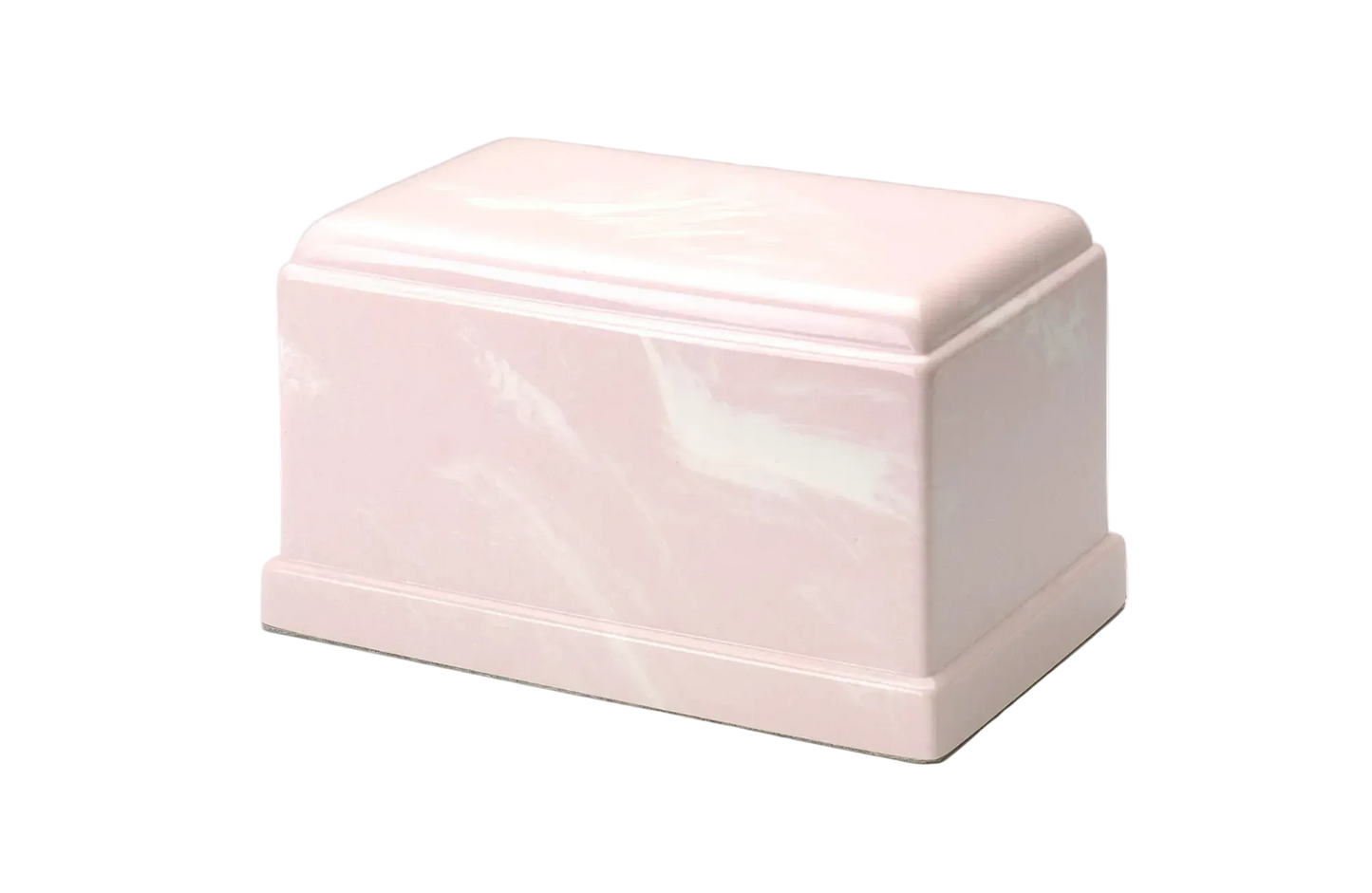 Legacy Marble Cremation Urn | Pink Marble Urn
