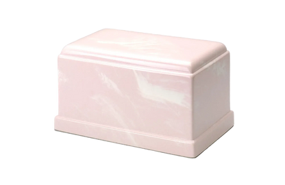 Legacy Marble Cremation Urn | Pink Marble Urn