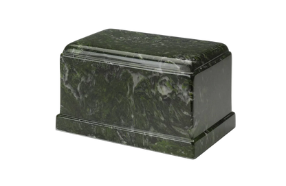 Legacy Marble Cremation Urn | Verde Marble Urn