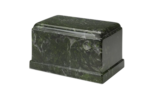 Legacy Marble Cremation Urn | Verde Marble Urn