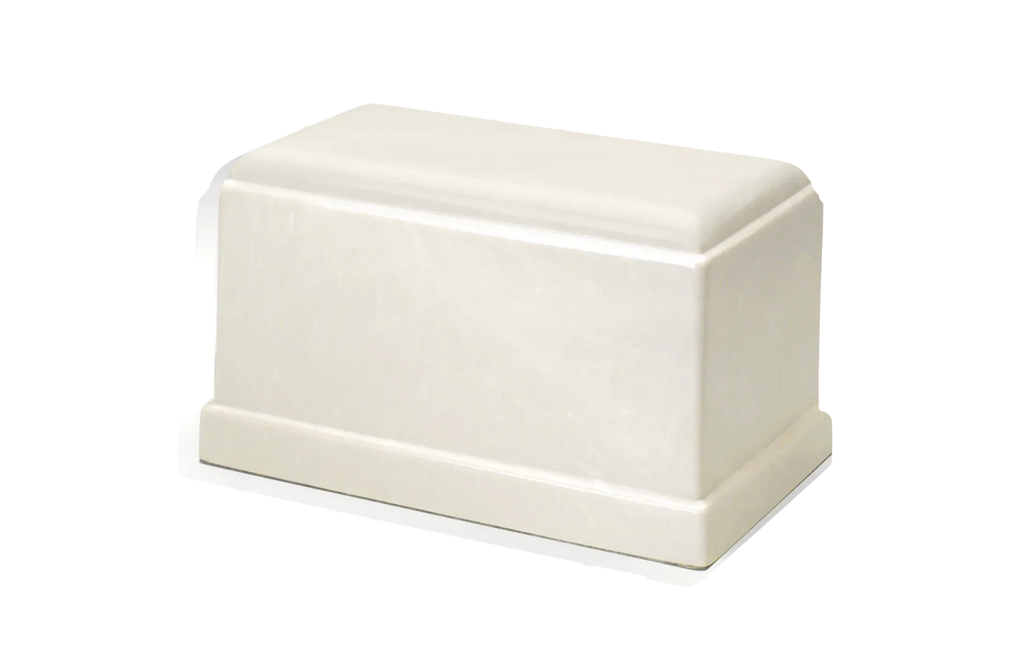 Legacy Marble Cremation Urn | White Marble Urn