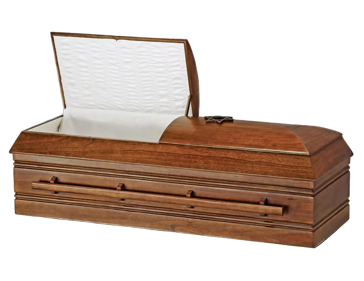 The Hallel (Paulownia) | Paulownia Casket with Satin Walnut Finish