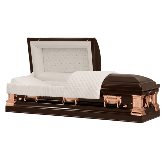 Era Stainless Series (Made in USA) | Bronze Stainless Steel Casket with Rosetan Interior