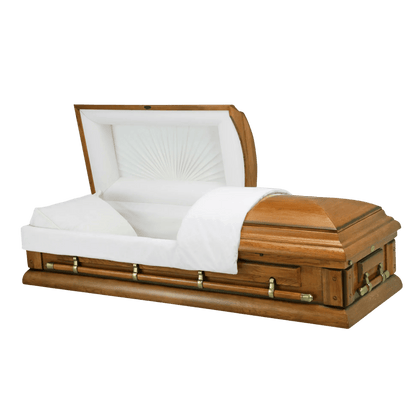 Foreston (Oak) | Oak with Satin Finish Casket