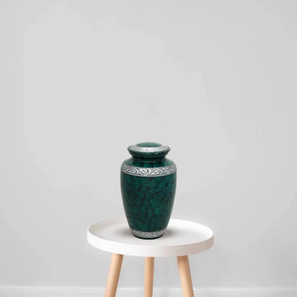 Cremation Urn - Green