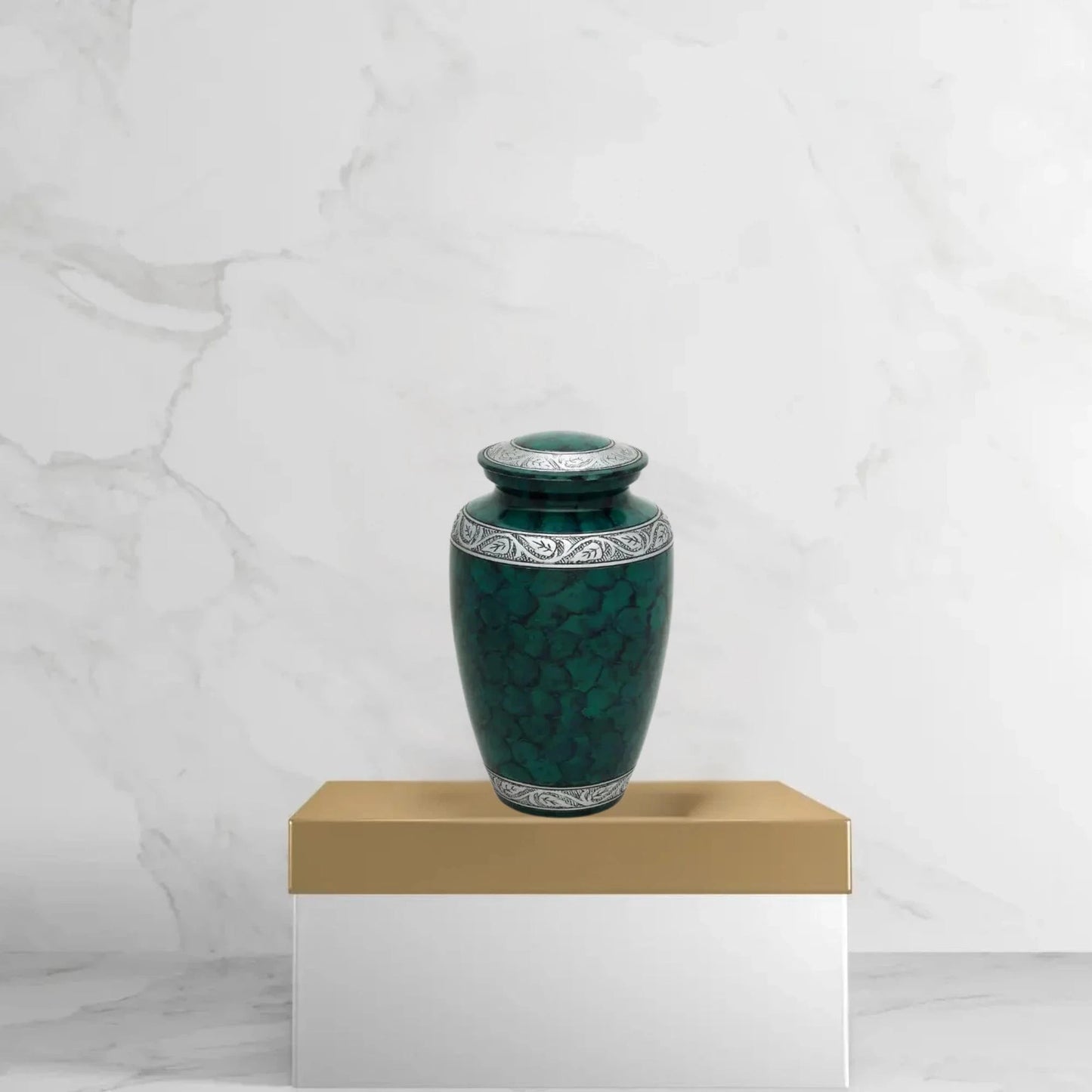 Cremation Urn - Green