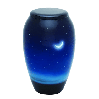 Hand Painted Urns - Starry Nights