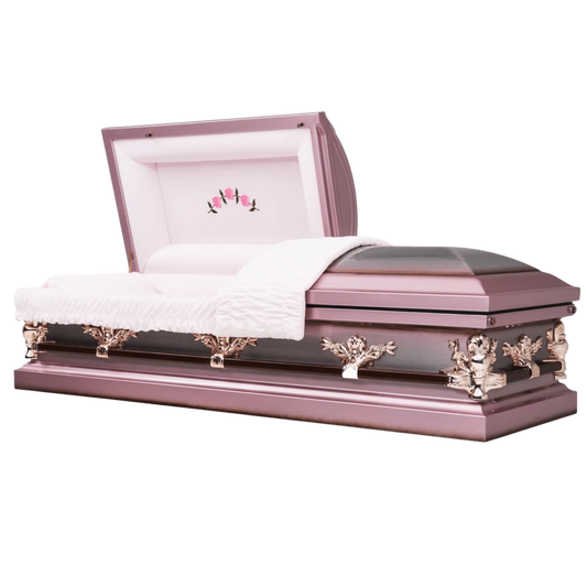 Hyacinth | Light Purple Shaded Heritage Bronze Finish