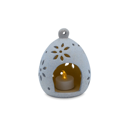 Floral Luminaria (Ice) – Made with Solidified Cremains