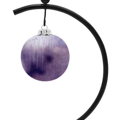 Ball Ornament (Lavender) – Made from Solidified Remains