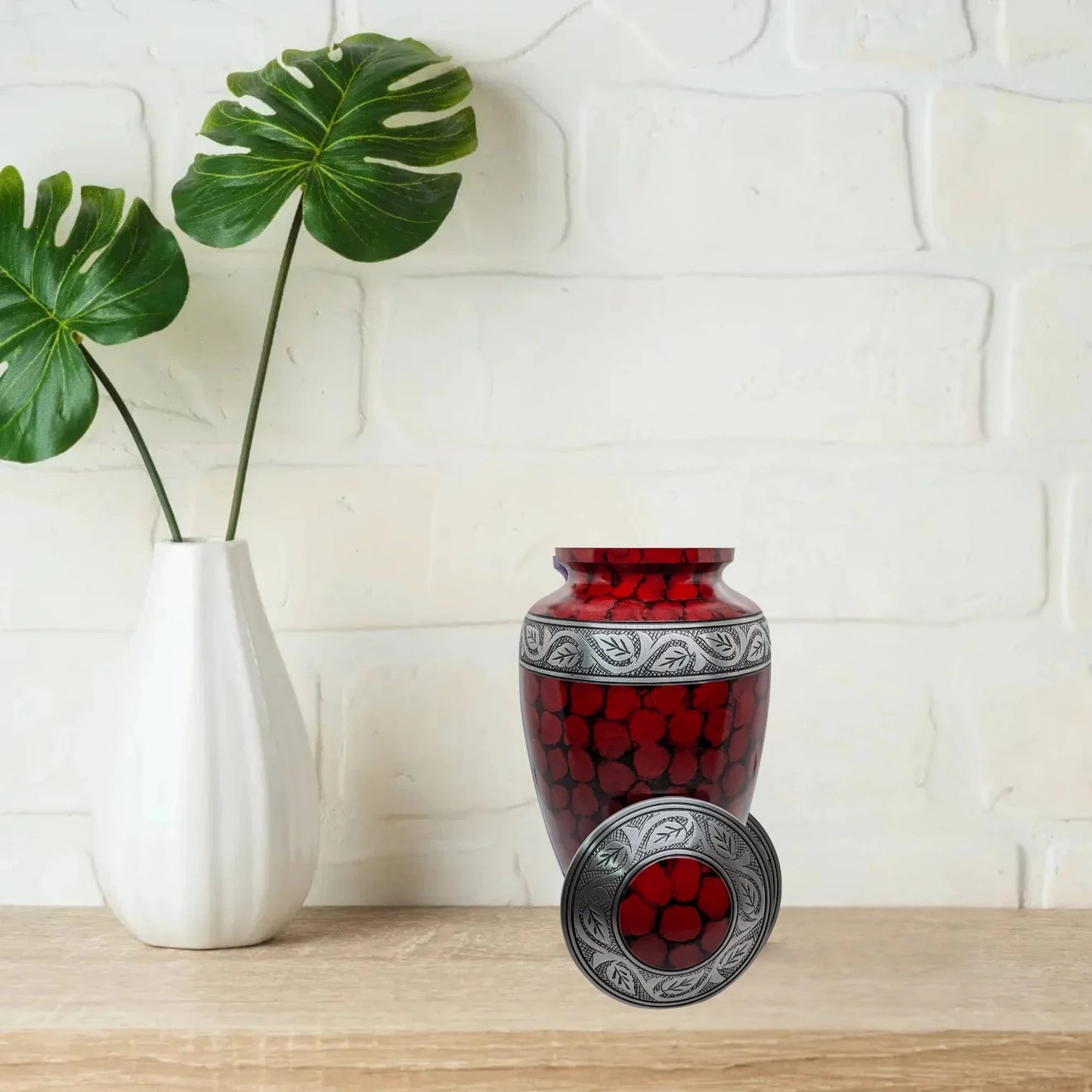 Cremation Urn - Red