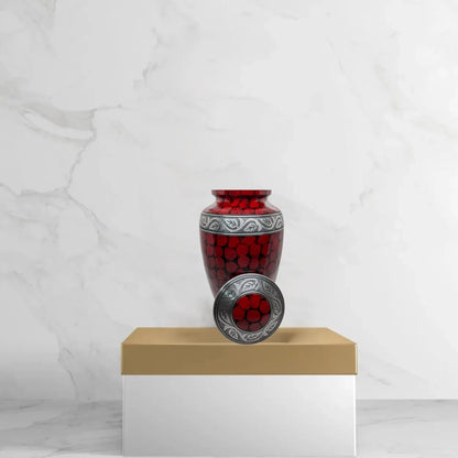 Cremation Urn - Red