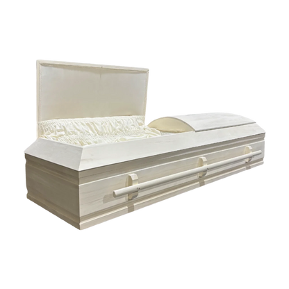 Abraham Poplar Wood Casket