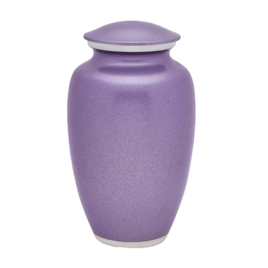 Solid Color Urn - Violet Blush
