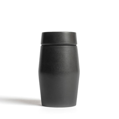 Epoch Ceramic Urn | Black Keepsake Urn