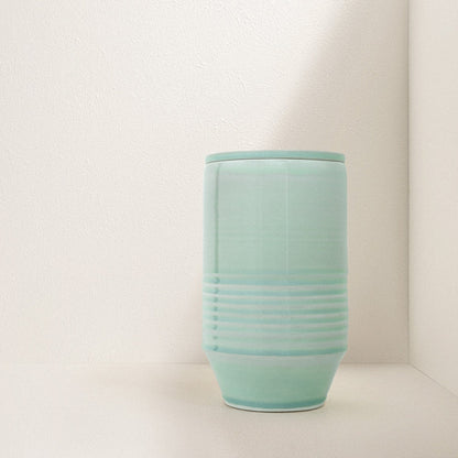 Solstice X Culp Pottery | Duality Celadon Adult Urn