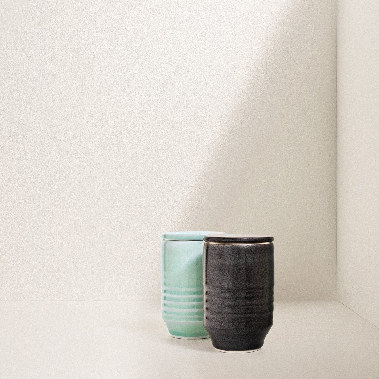 Solstice X Culp Pottery | Duality Black Keepsake Urn